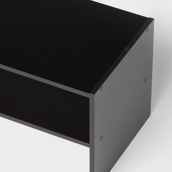 31'' Stackable Shelf Black - Brightroom™