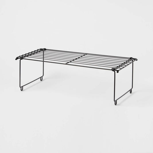 Stackable Single Shoe Rack Black - Brightroom™