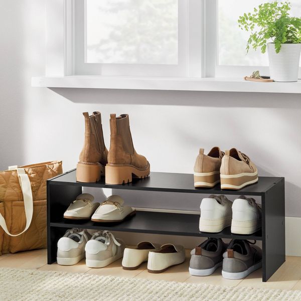 31'' Stackable Shelf Black - Brightroom™